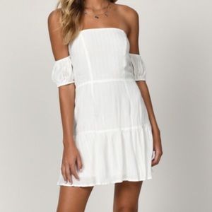 tobi white dress